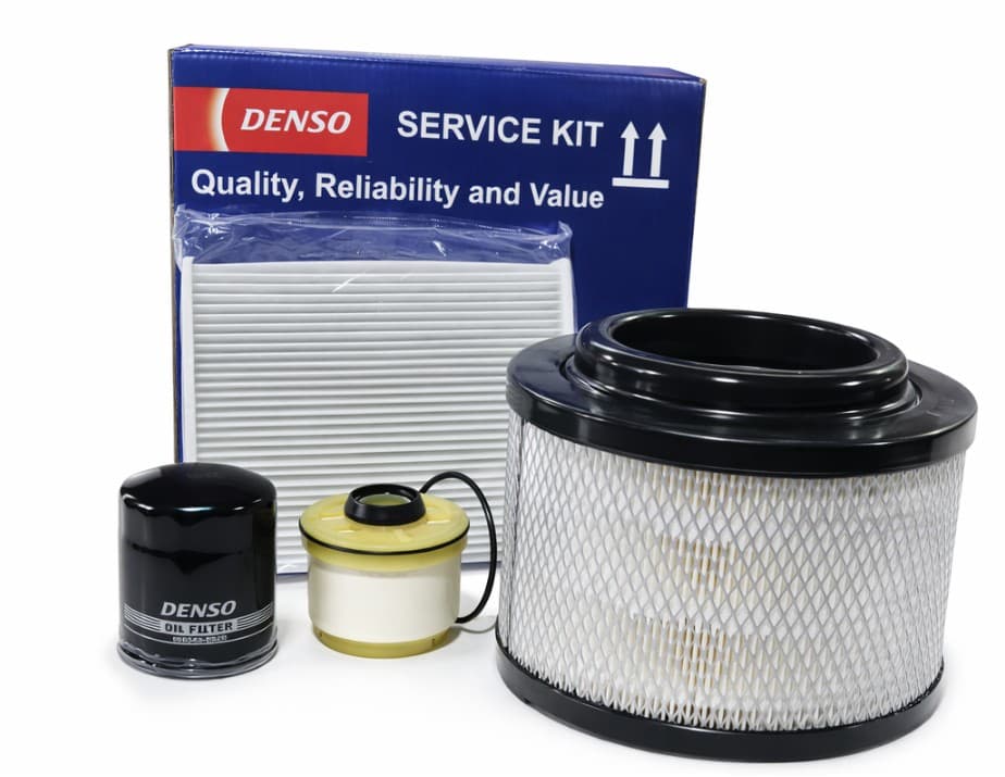 DENSO Service KIT (AF+OF+FF+CF) Toyota Hilux/Fortuner 2.5/3.0 D4D 2005-2015 thumbnail 3
