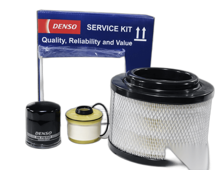 DENSO Service KIT (AF+OF+FF+CF) Toyota Hilux/Fortuner 2.5/3.0 D4D 2005-2015 thumbnail 4