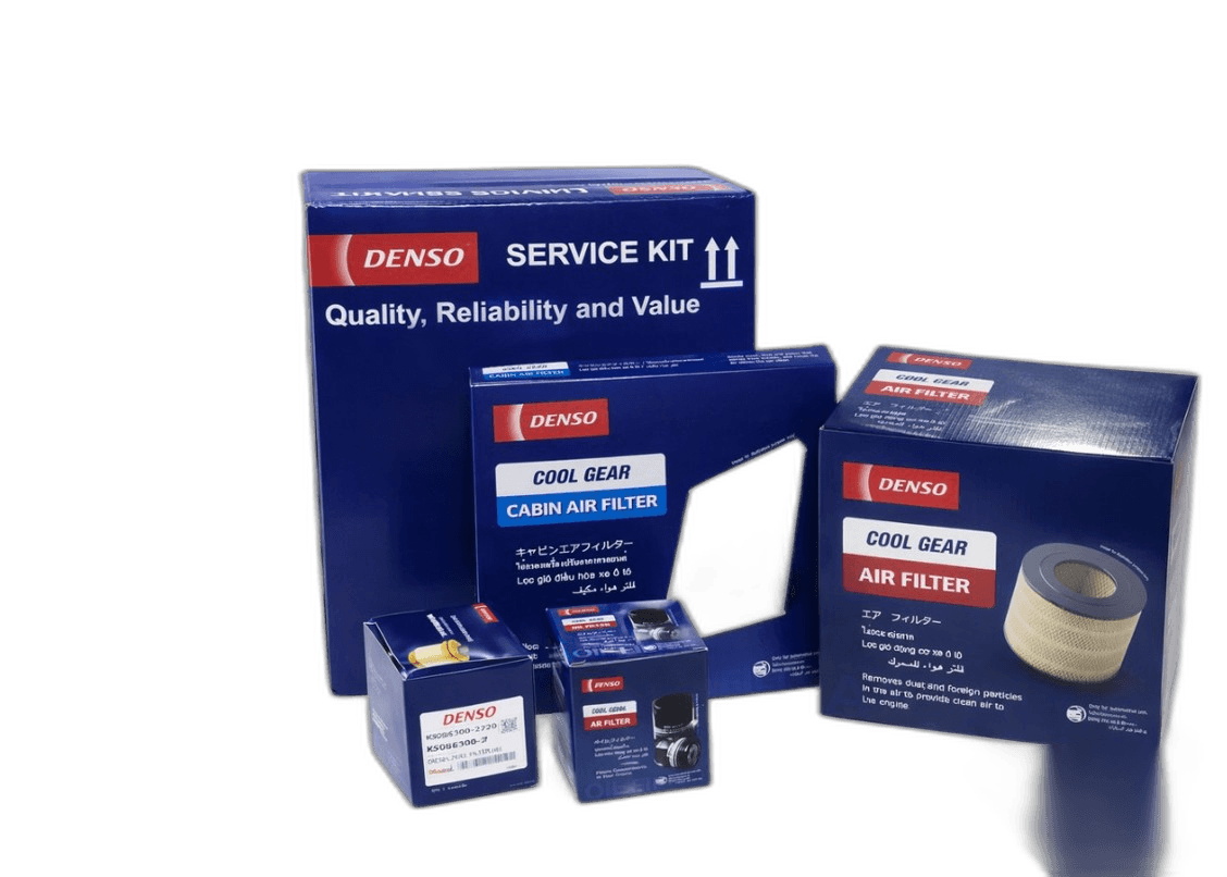 DENSO Service KIT (AF+OF+FF+CF) Toyota Quantum 2.5 Diesel 2019+ thumbnail 2