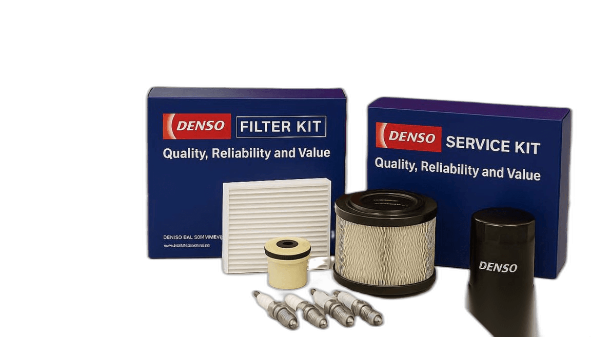 DENSO Service KIT (AF+OF+CF+Plugs) Toyota Hilux/Fortuner 2.7 2005-2015 thumbnail 2