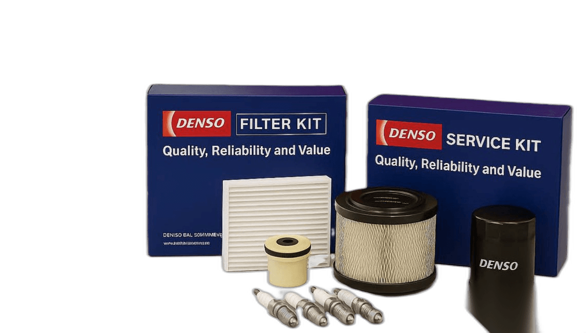 DENSO Service KIT (AF+OF+CF+Plugs) Toyota Hilux/Fortuner 2.0/2.7 2016+ thumbnail 2