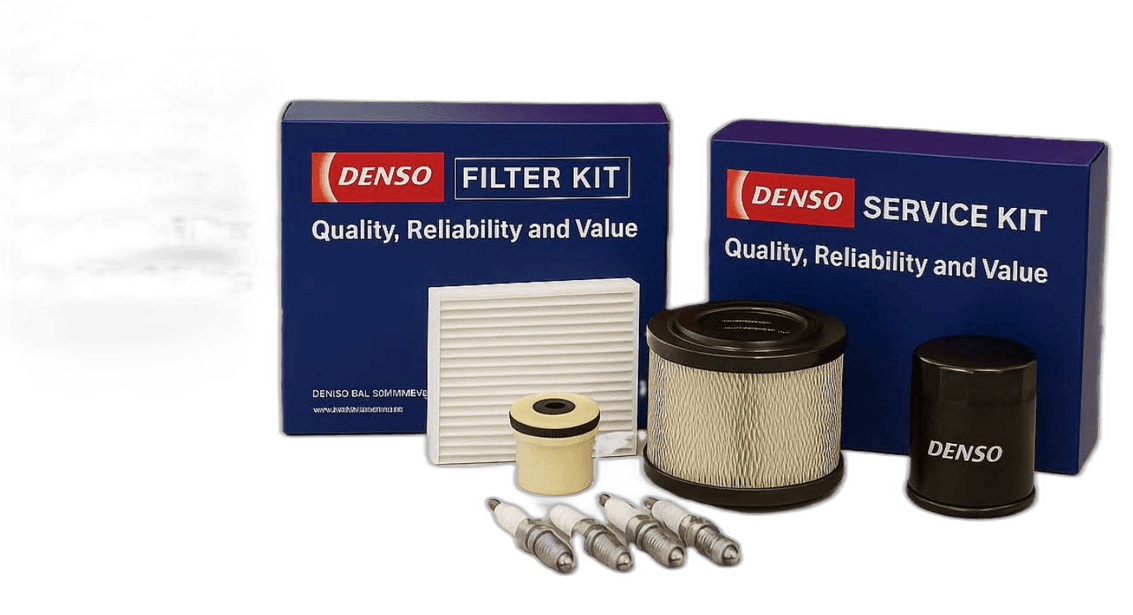 DENSO Service KIT (AF+OF+CF+Plugs) Toyota Yaris T3 1NR 2011-2018 thumbnail 2