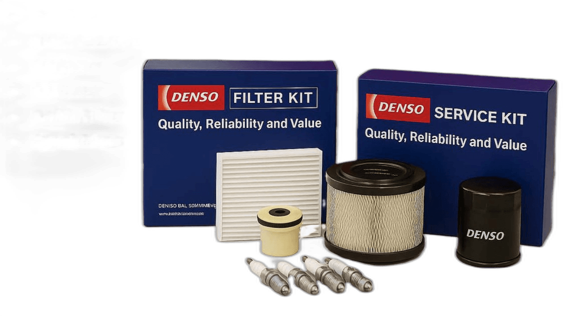 DENSO Service KIT (AF+OF+CF+Plugs) Toyota Hilux 4.0 V6 2005-2015 thumbnail 2