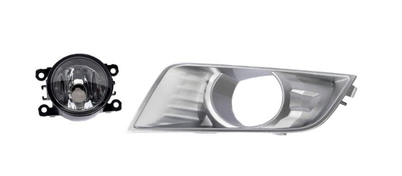 GENERIC Ford Ranger T7 16- Fog Lamp Unit LH W/Painted Grey Cover (Round Lamp)
