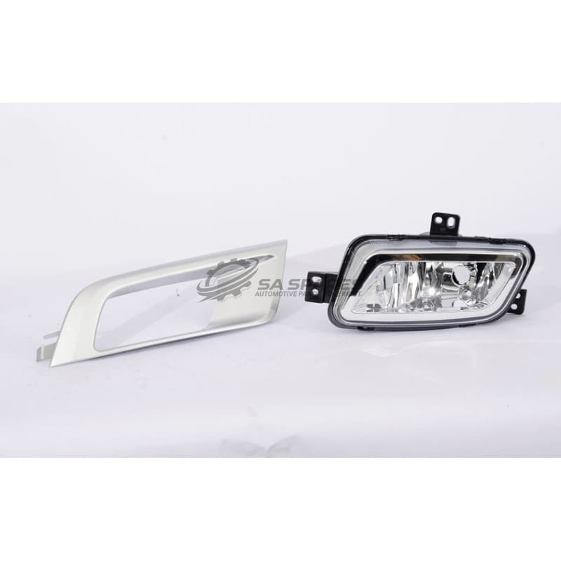 GENERIC Ford Ranger T7 16- Fog Lamp Unit LH W/Painted Silver Grey Cover (Square Lamp)