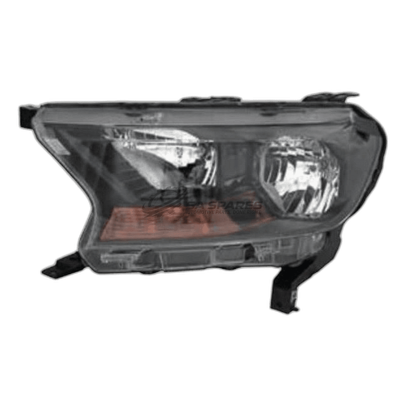 Ford Ranger T7 16- Headlamp RH Unit Manual/Electric Black W/O DRL W/Orange Indicator RHD ( Everest 16-) (H7/HB3 Bulb) thumbnail 2