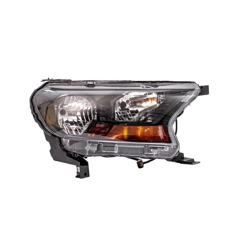 Ford Ranger T7 16- Headlamp RH Unit Manual/Electric Black W/DRL W/Orange Indicator ( Everest 16-) (H7/H15 Bulb) thumbnail 2