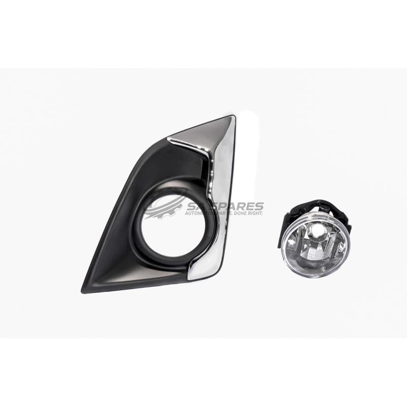 Isuzu DMax 18- Fog Lamp LH Unit W/Cover (Chrome Moulding Outside) image 1