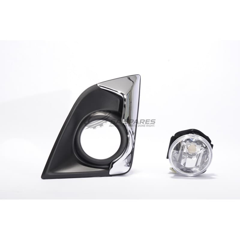 GENERIC Isuzu DMax 18- Fog Lamp RH Unit W/Cover (Chrome Moulding Outside)