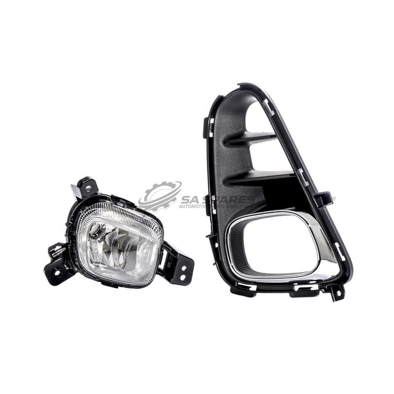 GENERIC Kia Picanto 17- Fog Lamp Unit RH W/Chrome Bezel & Cover