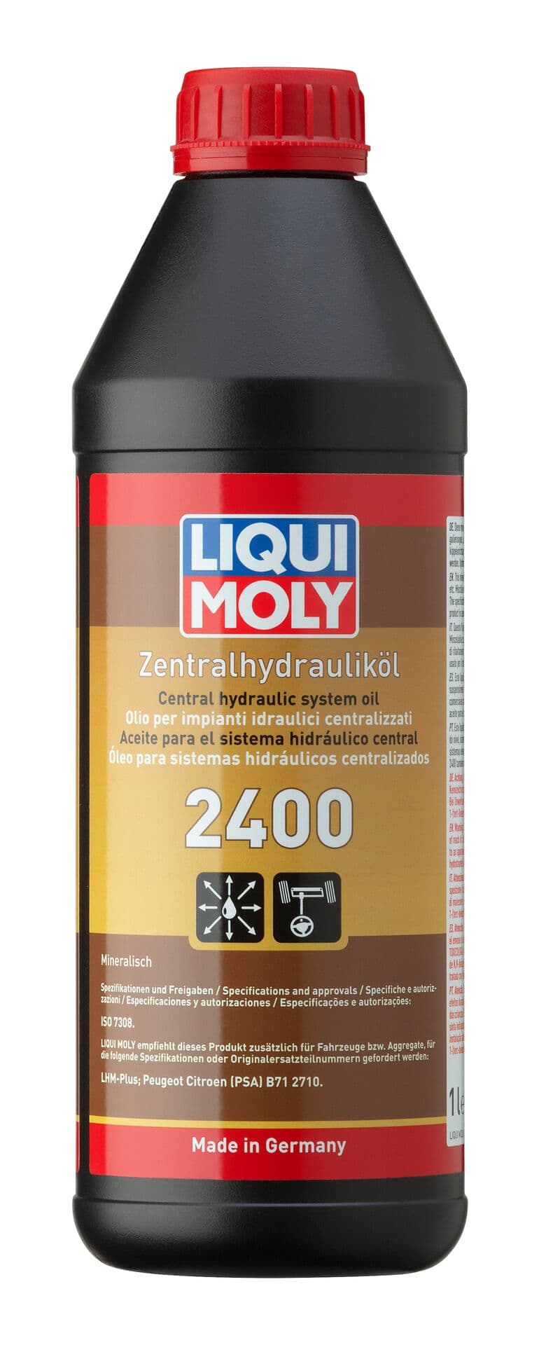 (LM3666) Central Hydraulic Oil 2400 1L image 1