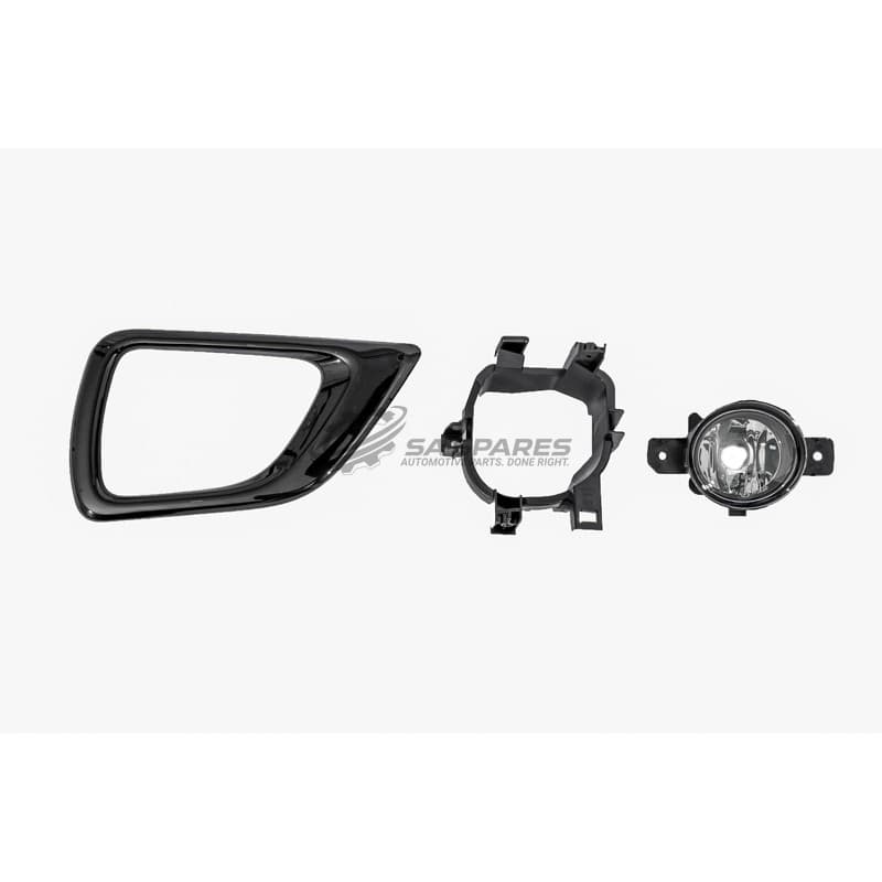 GENERIC Nissan Navara 17- Fog Lamp Unit RH W/Bracket & Black Trim W/O Cover