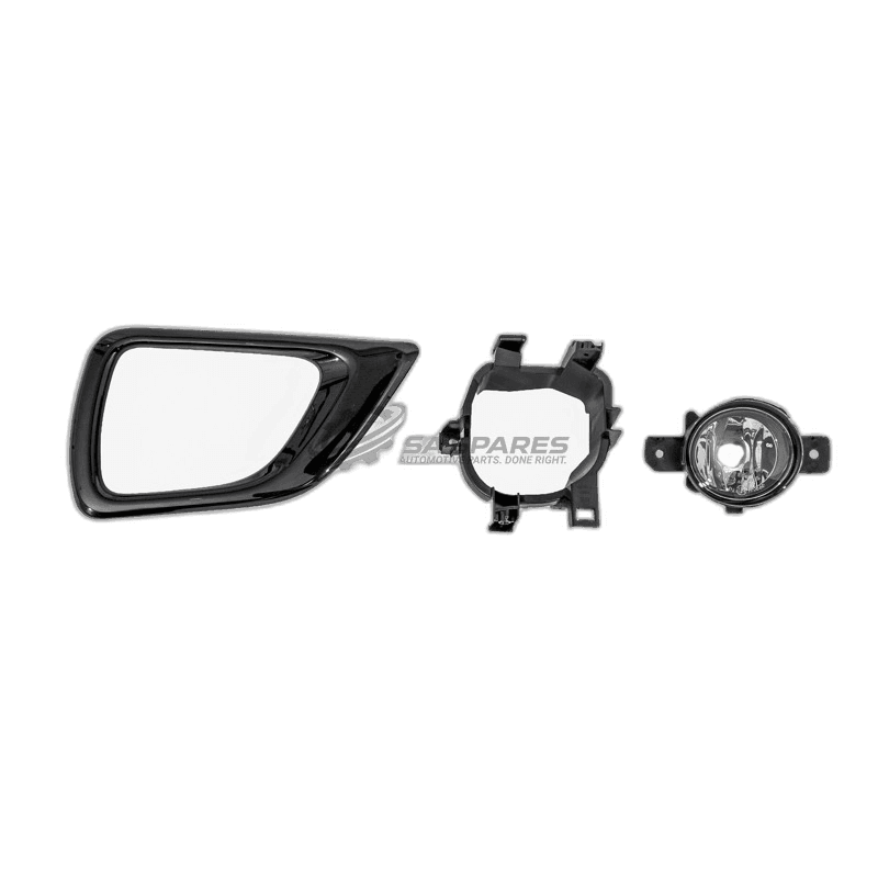Nissan Navara 17- Fog Lamp Unit RH W/Bracket & Black Trim W/O Cover thumbnail 2