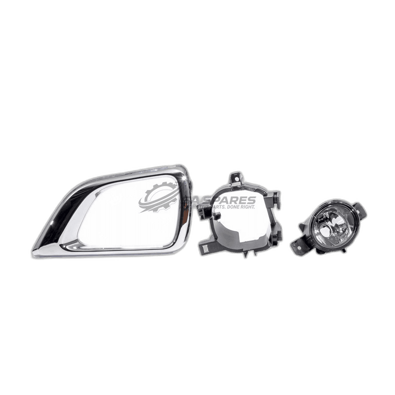 Nissan Navara 17- Fog Lamp Unit RH W/Bracket & Chrome Trim W/O Cover thumbnail 2