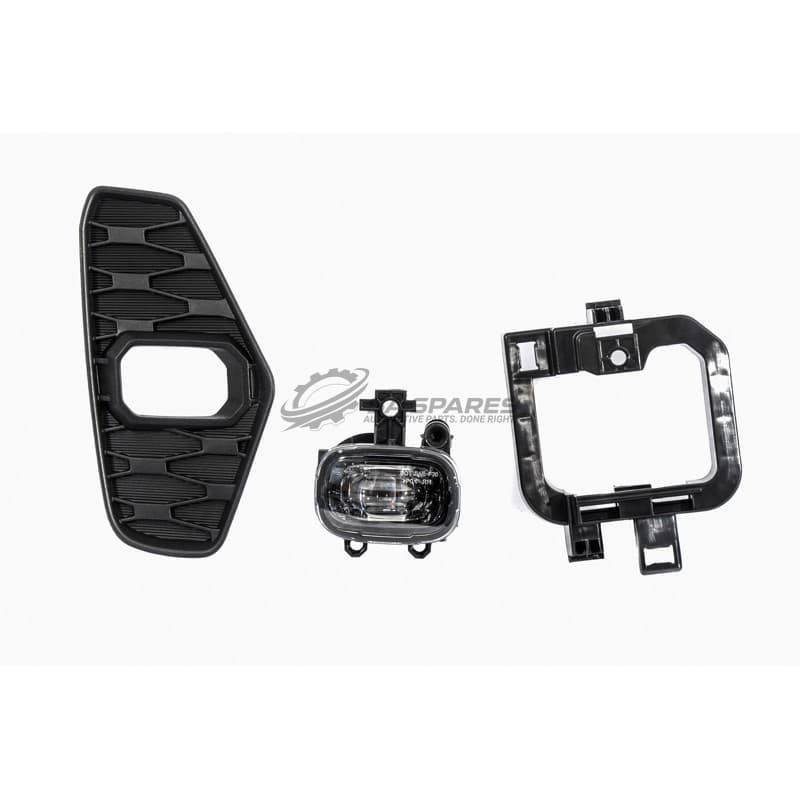 Nissan Navara 21- Fog Lamp Unit RH W/Cover (LED) (Square) image 1