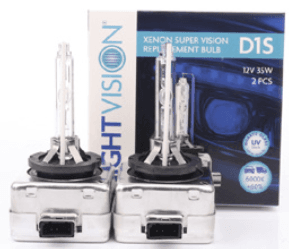 NightVision Xenon Super Vision Bulb D1S 6000K SET thumbnail 2