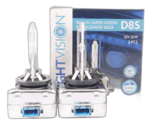 NightVision Xenon Super Vision Bulb D8S thumbnail 2