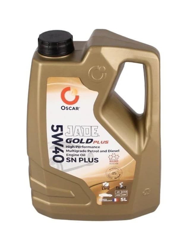 OSCAR JADE GOLD PLUS PLUS-5 0W40 AP/SN 5L image 1