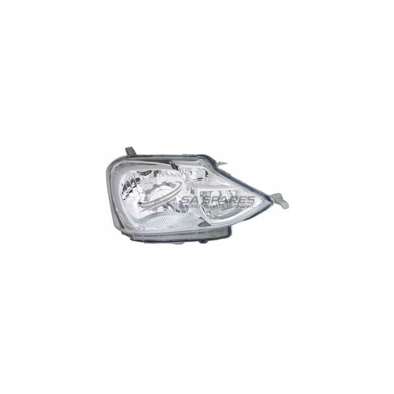 GENERIC Toyota Etios All 12- Headlamp Unit (Grey) LH Manual (Etios 12- / Etios 13- / Etios Sprint 17-)