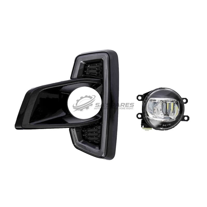 GENERIC Toyota Hilux GD6 18- Fog Lamp Unit LH W/Cover & Dark Grey Moulding (LED)