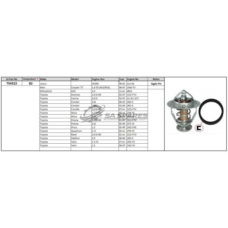 Toyota Carina Condor Hilux Previa Prius Quantum Rav4 Stallion Yaris image 1
