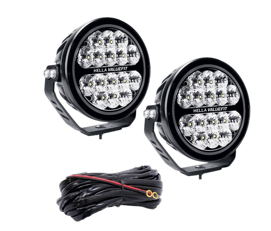 HELLA Valuefit 9" SUPERNOVA 2.0 LED SPOT LIGHT SET image 1
