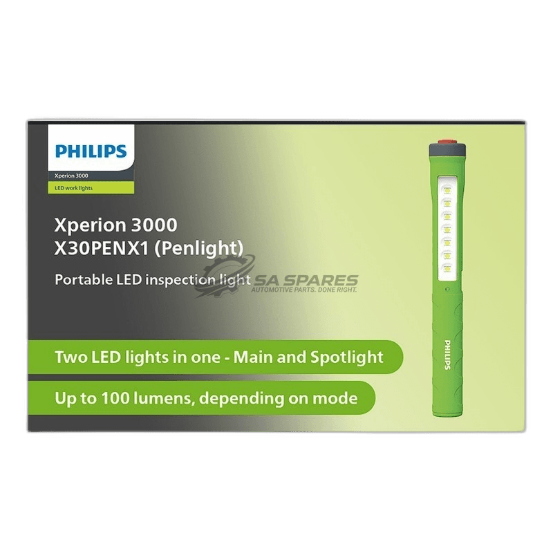 Philips LED Penlight Xperion3000 Penlight RECHARGABLE |3.7V 1.4W 6000K 100 | 800 LumensRECHARGEABLE thumbnail 2